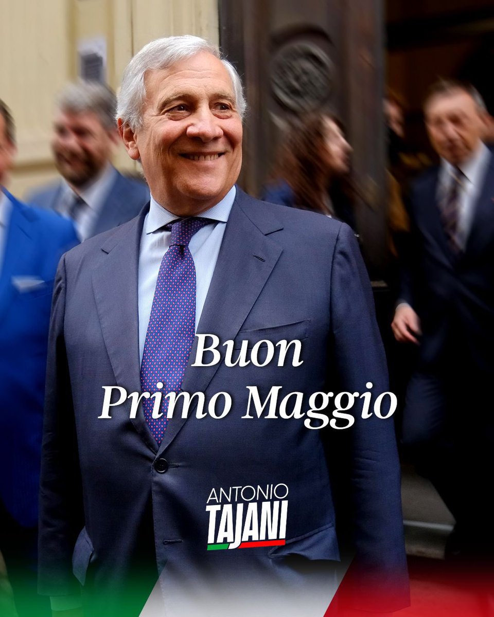 Antonio Tajani tweet media