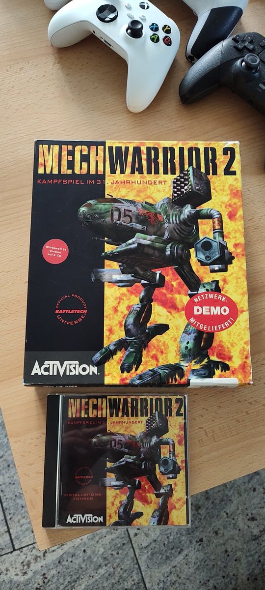 Tom_ZR_Race's tweet image. #Retrogaming time
The 90s were the hay days for Mech games and here is a prime example of them from 1995, published by Activision:
MechWarrior 2

#PCGaming