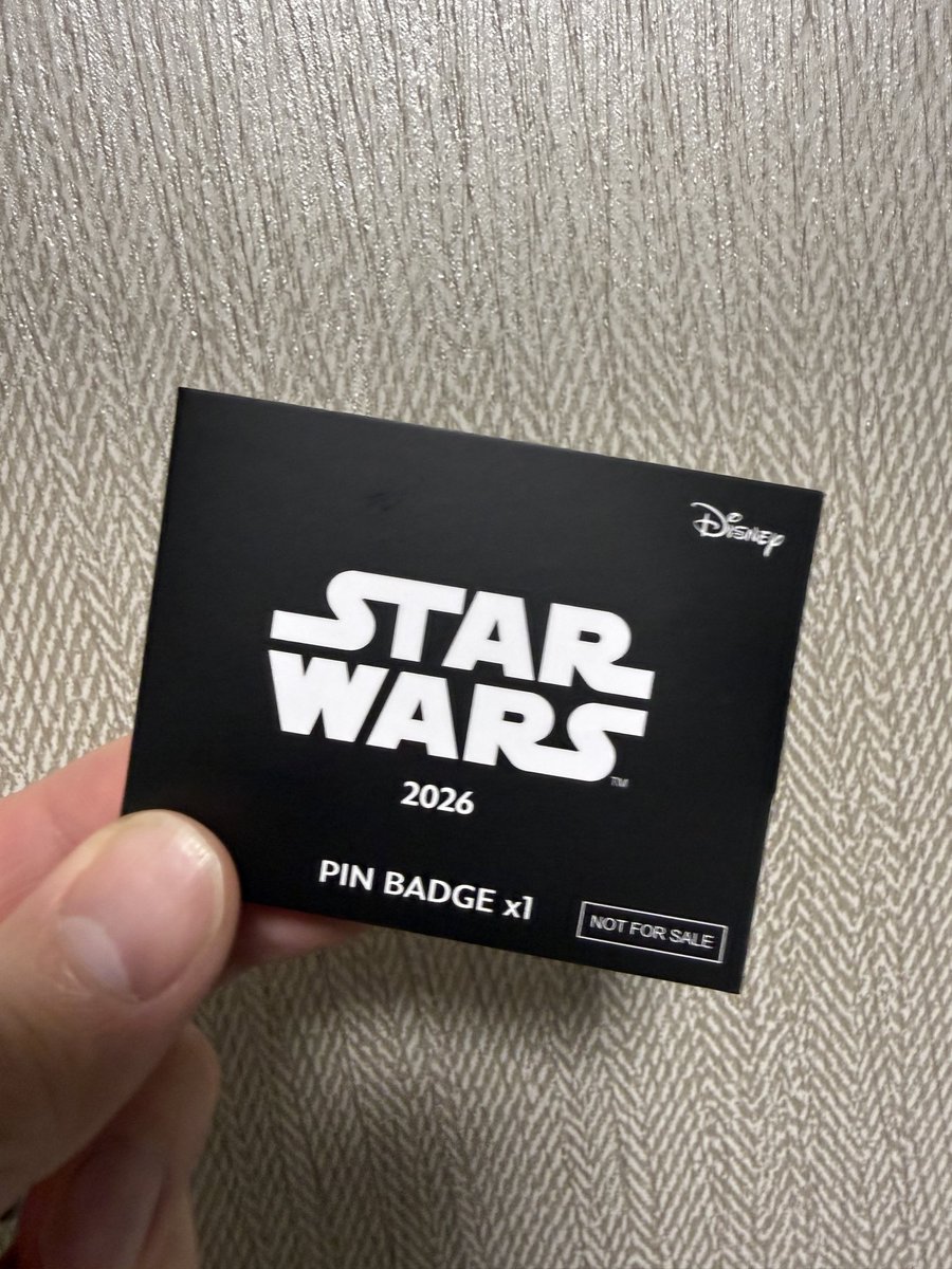 hi50storm's tweet image. わーい！ピンズGET！！😎

#スターウォーズ
#starwars
#SW推し事キャンペーン
#マンドーグローグー