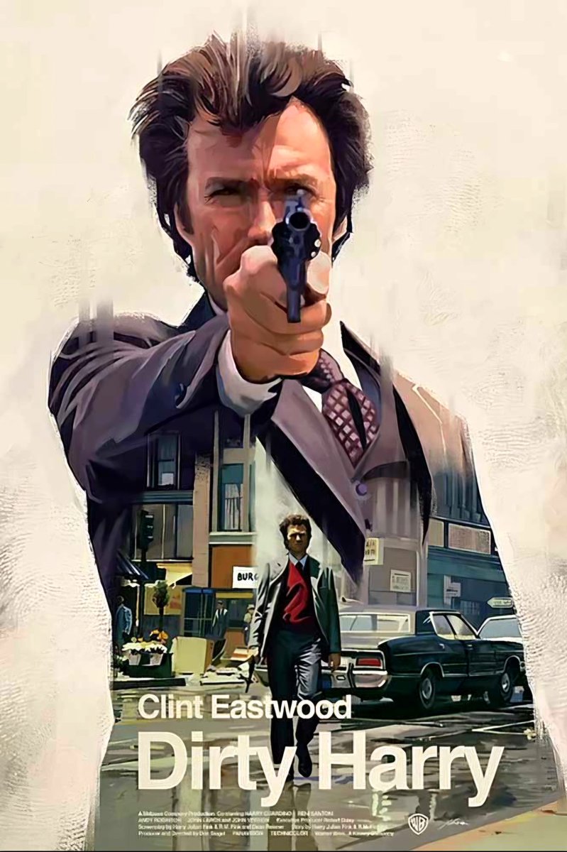 britmedia2000's tweet image. Dirty Harry 
(1971) 

When a madman calling himself "the Scorpio Killer" menaces the city, tough-as-nails San Francisco Police Inspector "Dirty" Harry Callahan is assigned to track him down

REF: PHX/DIRTYHARRY/POSTERART/007
#DirtyHarry #PosterArt #ClintEastwood