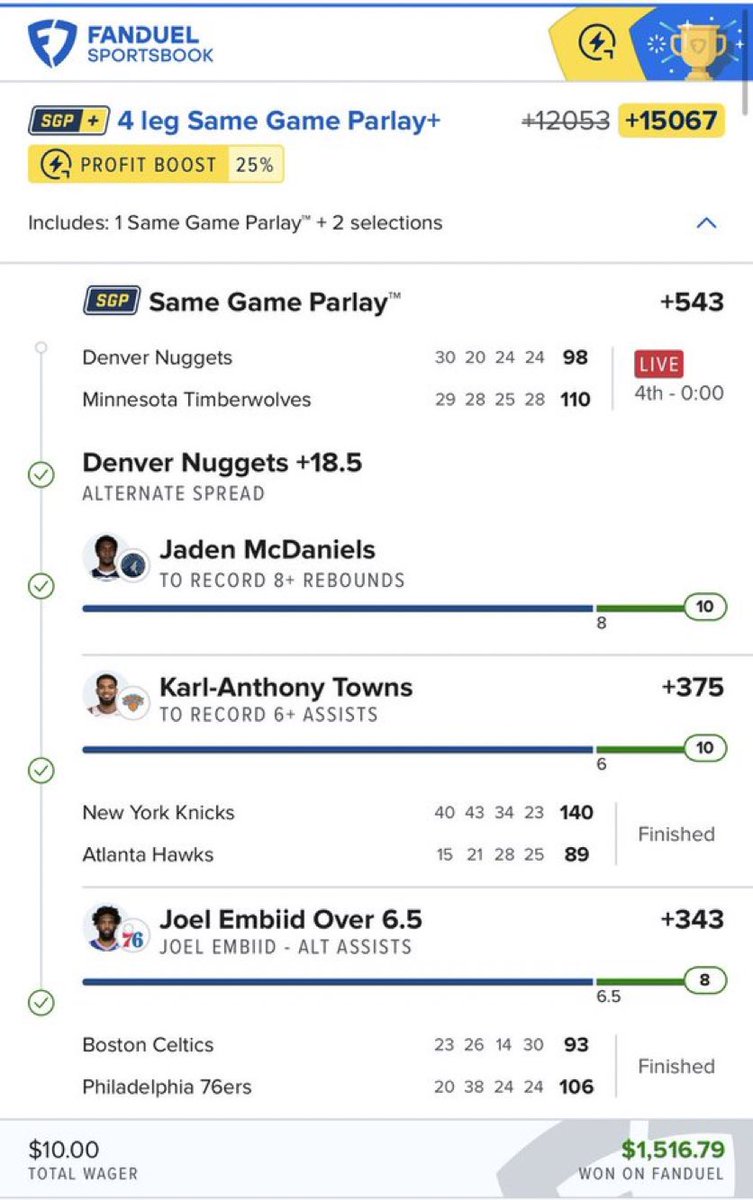 Brian_143900's tweet image. BANG!
$10 ➡️ $1,500

LINK 🔗 IN BIO IF YOU WANT ACCESS TO ALL MY PLAYS !

 #NBA  | #CBB  
#Prizepicks 🔐 | #PROPS | #POTD 📋 | #Picks 
t.me/+VSmt-TDLQxg1Y…