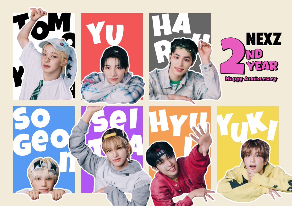 NEXZ-Anniversary- tweet media