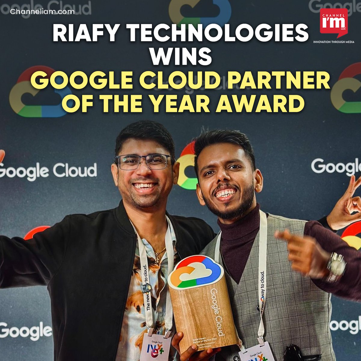 Channeliam's tweet image. Riafy Technologies has been named a Google Cloud Partner of the Year for its AI platform that delivers large-scale enterprise automation and real-world impact across industries.

𝒇𝒐𝒓 𝒎𝒐𝒓𝒆 𝒅𝒆𝒕𝒂𝒊𝒍𝒔

en.channeliam.com/2026/05/01/ria…

#Riafy #GoogleCloud #AIInnovation