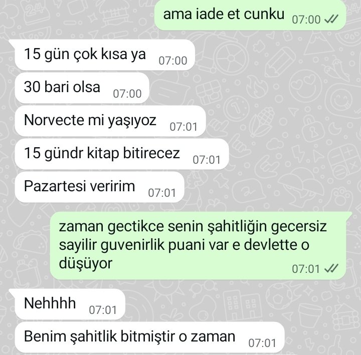 iyilikekii's tweet photo. kitabını kütüphaneye zamanında teslim etmeyenler icin yeni bir projem var 😄 https://t.co/99lLmcWkYG