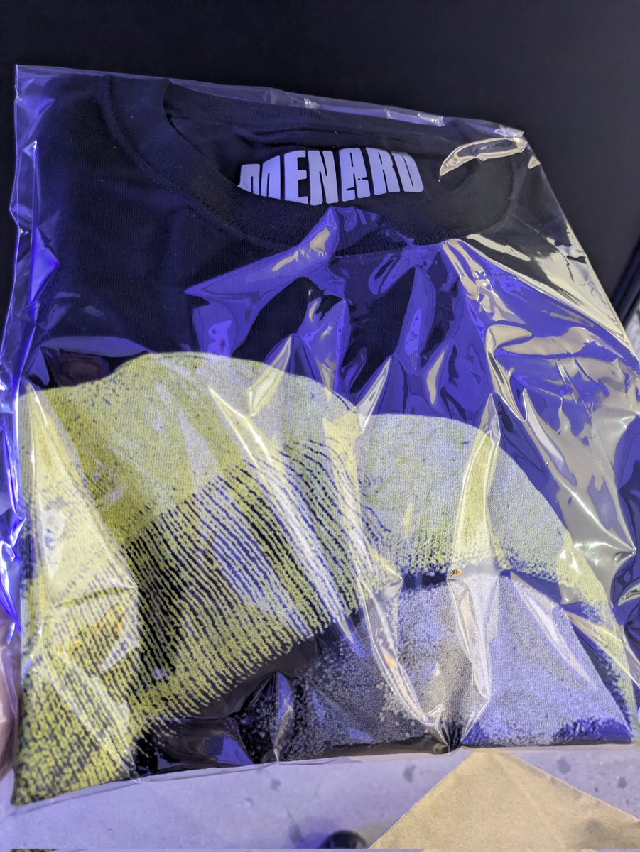 メナTシャツ買ってしまった…
