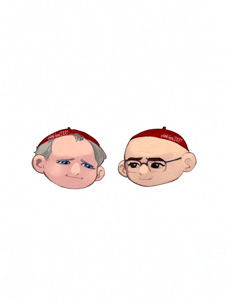 kuzansfatass's tweet photo. #lawrellini chibi heads for lovely @steblynka !! :3 https://t.co/NvozNm0UDv
