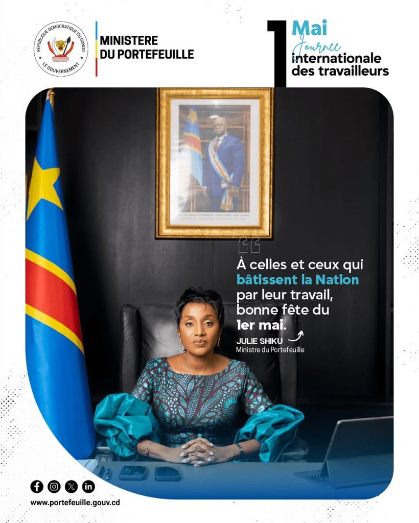 À l’occasion du 1er mai, je salue l’engagement de tous les travailleurs qui concourent, chaque jour, à la performance et à la transformation des entreprises publiques.

#journéeinternationaledutravail
