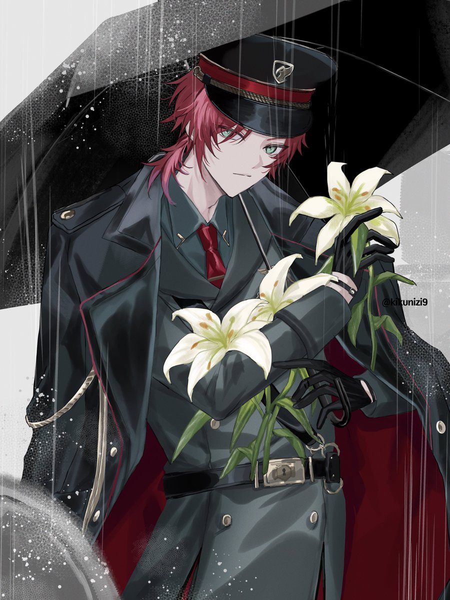 軍服ありがとう
 #イロ絵す  #ローレン新衣装