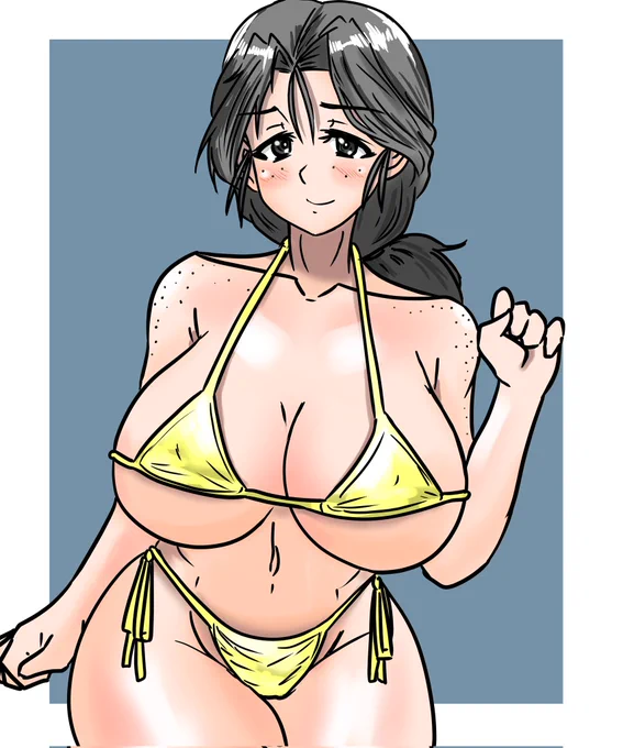 GWだから推しの金ビキニでも再掲