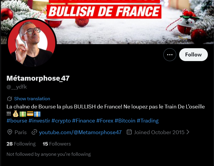 Métamorphose 47 tweet media