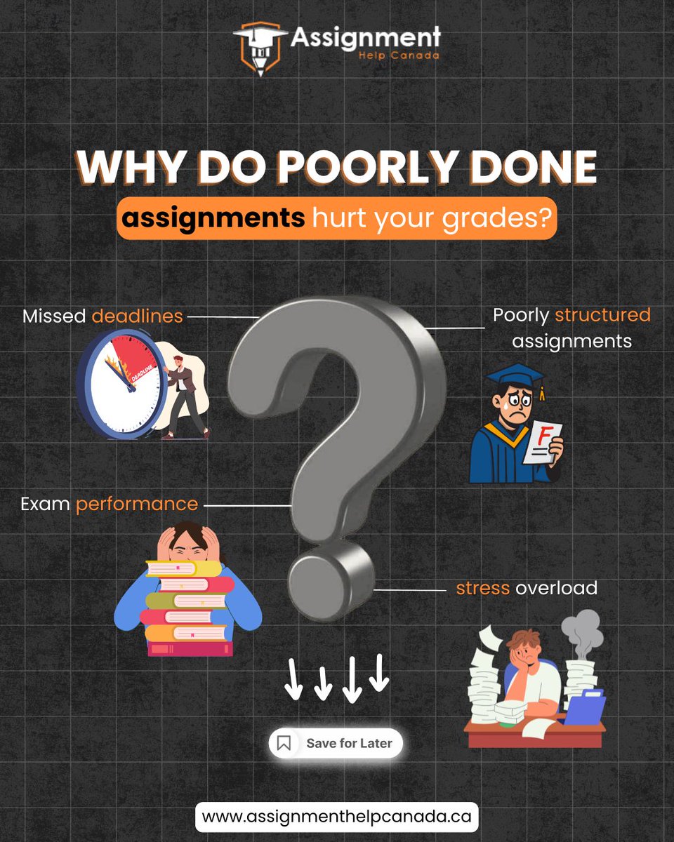 Assignment_CA's tweet photo. Assignments and exams aren’t just tasks they shape your grades. Missed deadlines, messy submissions, or last-minute stress can drag your GPA down. 

Stay ahead, submit smart, and watch your grades climb.

📩 Chat with experts for polished assignments! https://t.co/BpBc7CrHHI
