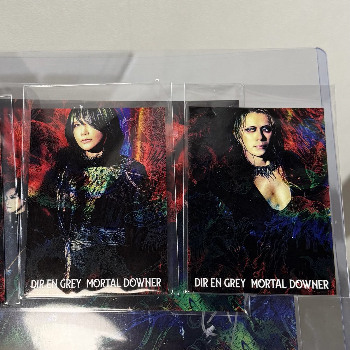 DIR EN GREY 非売品 トレーディングカード DIR EN GREY 交換 MORTAL DOWNER 早期予約特典 トレカ トレーディング