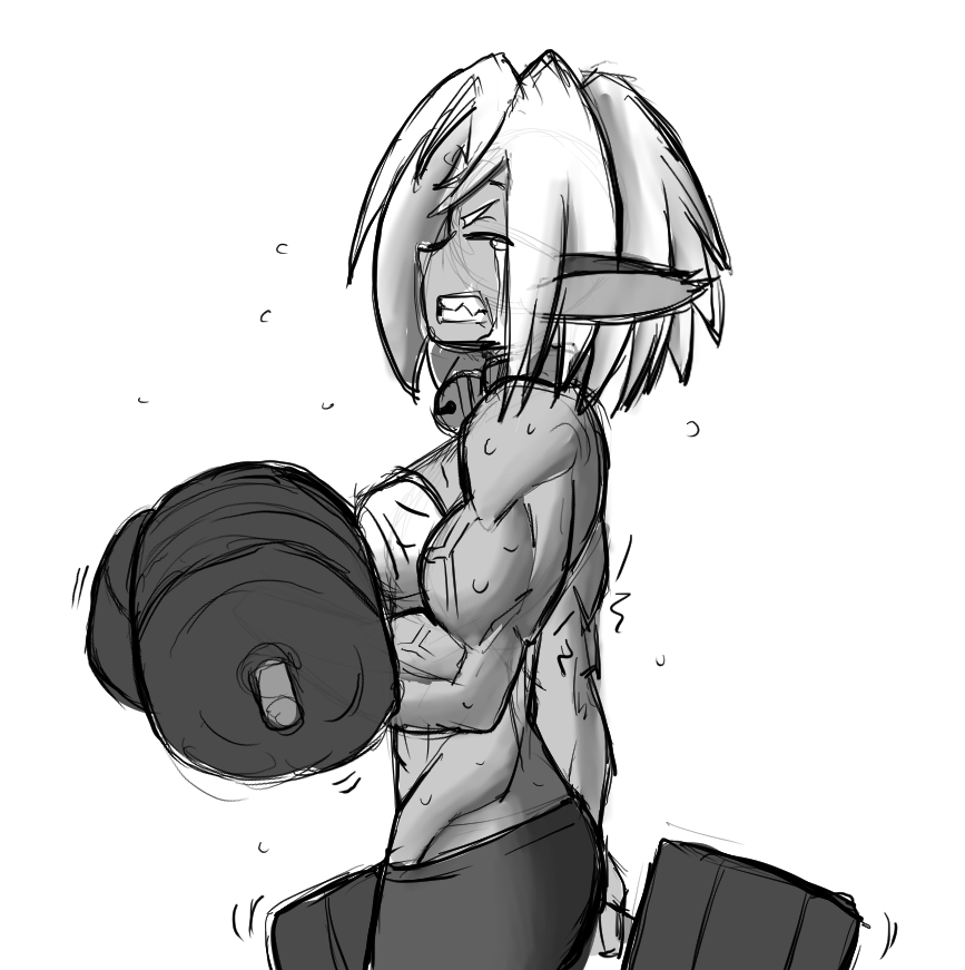 SandspireArt's tweet photo. Some CLASSIC anime muscle! https://t.co/DKIFt2XygR