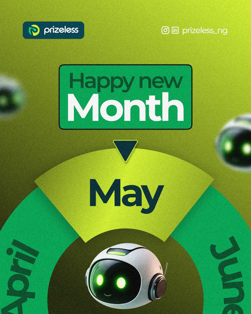 Prizeless_ng's tweet photo. Happy New Month from PrizeLess🤗 https://t.co/jrCVG95VQj