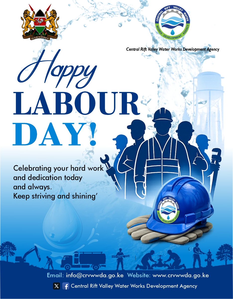 CRVWWDA_'s tweet photo. Happy Labour Day from the Board Chair, Directors, Management and Staff.

Today we celebrate the strength, dedication, and resilience of every worker who keeps the world moving forward.

May you be proud of what you do and inspired to keep striving for even greater achievements. https://t.co/QupN09APm9