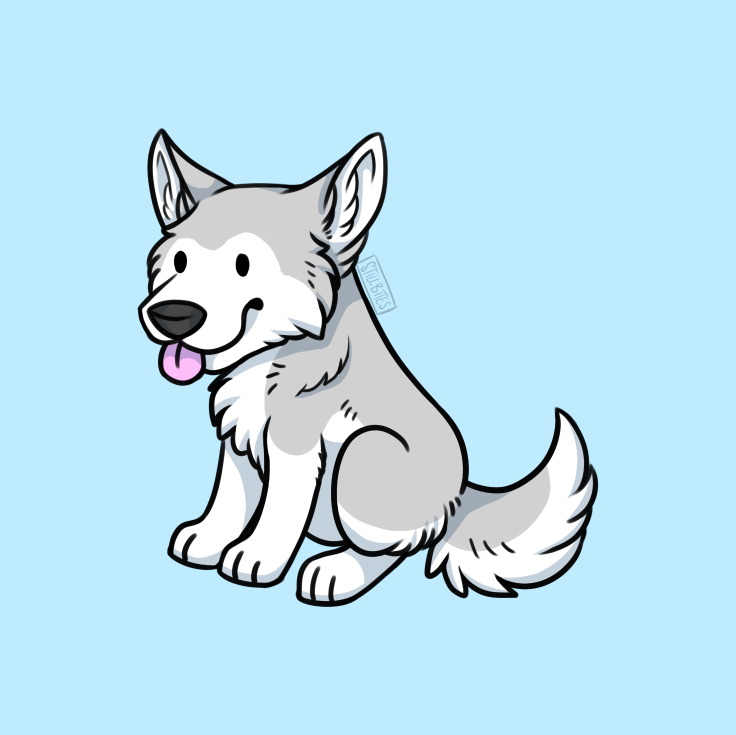 stillbitesink's tweet photo. When your kid asks you to draw his favourite toy (a husky beanie baby), you have to deliver!

Four poses, one very satisfied small person. 🐾❤️

-
#furryart #chibiart #husky #digitalart https://t.co/traSp5pQV2