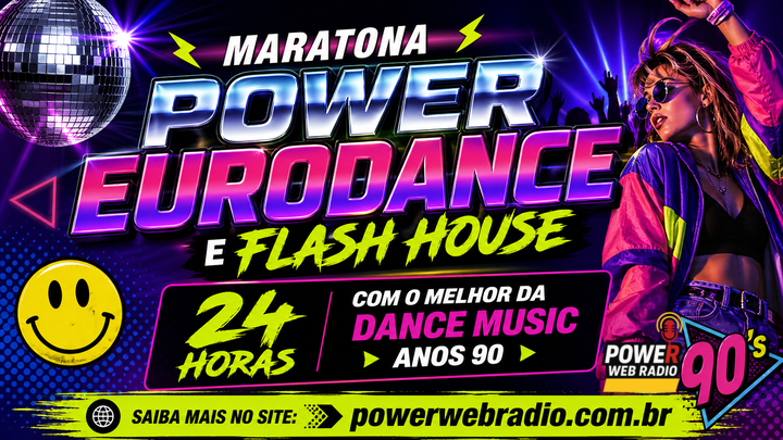 POWERWEBRADIO's tweet photo. (((ROLANDO AGORA)))

Maratona Power Eurodance e Flash House. (Special Dia do Trabalho). 24 horas com o melhor da Dance Music anos 90.

Ouça também a Power Web Radio Eurodance. 24 horas por dia, 7 dias da semana, no 
site: https://t.co/oO98nex41h

https://t.co/iyPC3OJhUH https://t.co/Ji8y0A8eMd