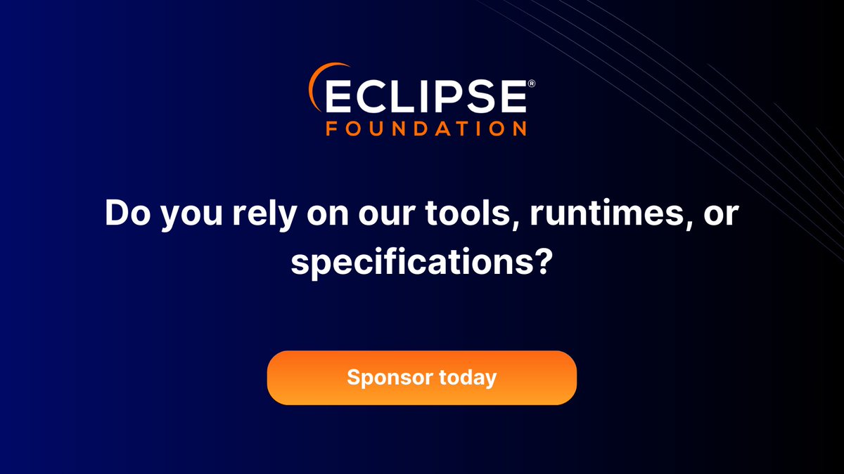 Eclipse Foundation tweet media