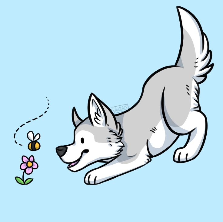 stillbitesink's tweet photo. When your kid asks you to draw his favourite toy (a husky beanie baby), you have to deliver!

Four poses, one very satisfied small person. 🐾❤️

-
#furryart #chibiart #husky #digitalart https://t.co/traSp5pQV2