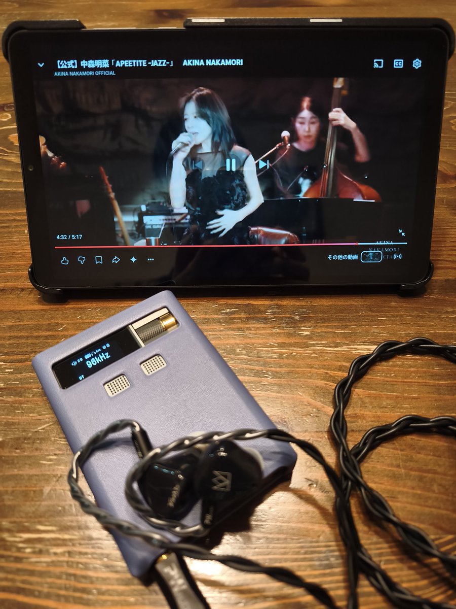 etsuetsuyasu's tweet photo. Now YOUTUBE Play ☺️
Cayin RU9(LDAC)👉️PW AUDIO JUHTRUM👉️Noble Audio TUX5 https://t.co/0le2gsABt3