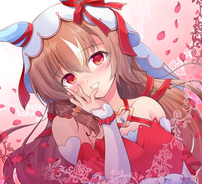 スティルお誕生日おめでとう #ウマ娘 #スティルインラブ 過去絵恍惚の緋眼