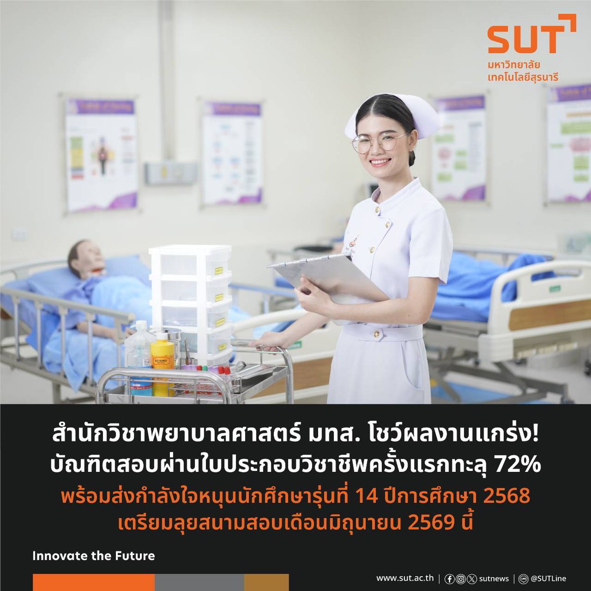 SUT มหาวิทยาลัยเทคโนโลยีสุรนารี tweet media