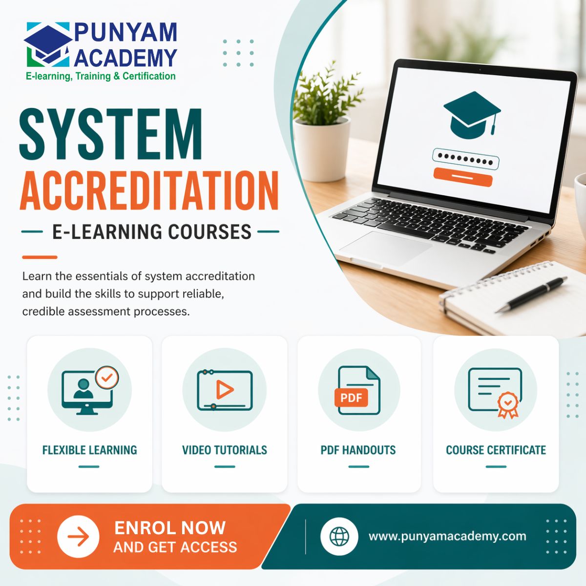 punyamacademy's tweet image. Learn system accreditation online.

Get flexible courses with videos, PDFs &amp;amp; certification.

Build your skills today: punyamacademy.com

#ISOTraining #Elearning