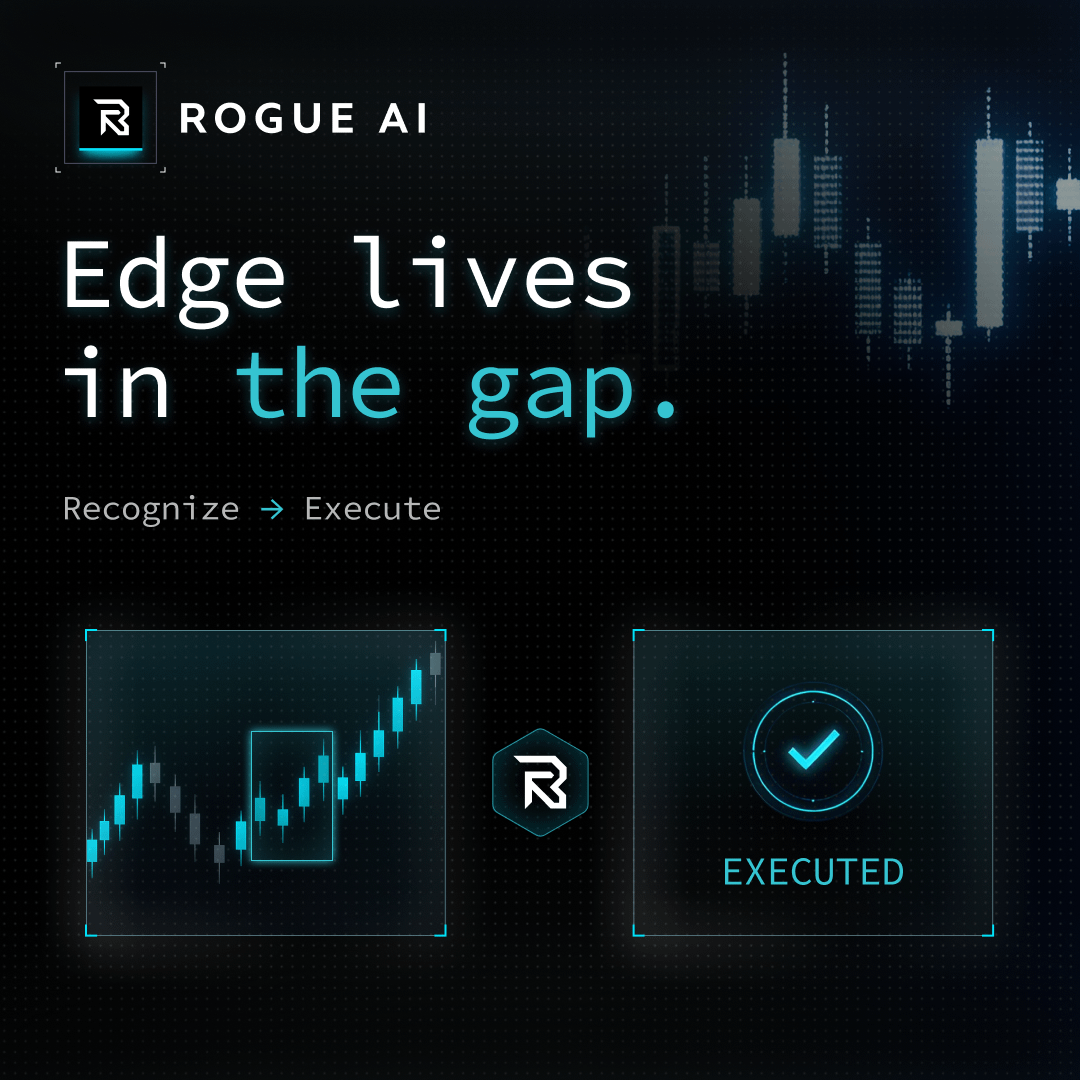 RogueAITrading's tweet photo. Trading edge lives between "I see the setup" and "I'm in the trade."

If your process still has tedious manual steps between recognition and execution, you’re donating that edge to whoever’s faster.

Rogue AI is the fastest. https://t.co/gwCjjEsrkI