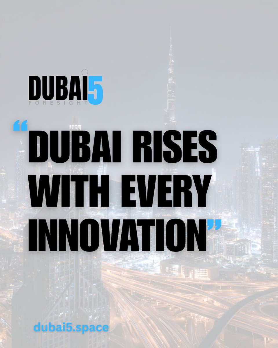 DubaiF98478's tweet image. A future-proof economy starts with proactive leadership.
Dubai is creating a model where innovation, sustainability, and opportunity move together.

#DubaiVision #FutureReady #InnovationEconomy #Leadership #DubaiBusiness #qouteoftheday