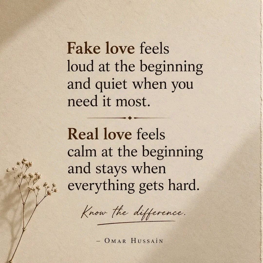 sarrmadawan's tweet image. Some people love the idea of you… not the reality of you.
Pay attention to consistency, not intensity.

#RealLove #FakeLove #EmotionalIntelligence #SelfWorth #DeepQuotes