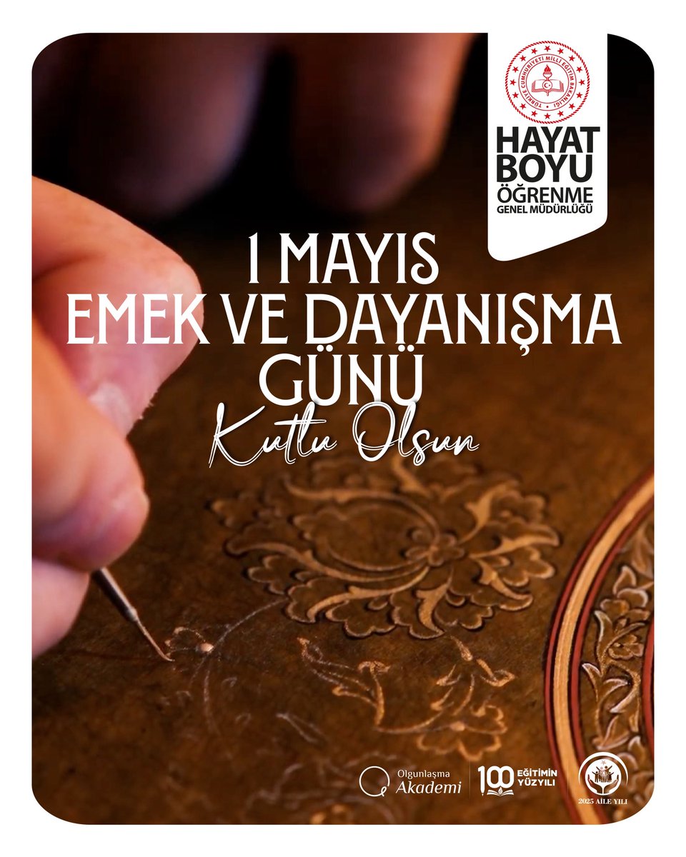 Emek varsa umut var. 
1 Mayıs Emek ve Dayanışma Günü kutlu olsun.
💫