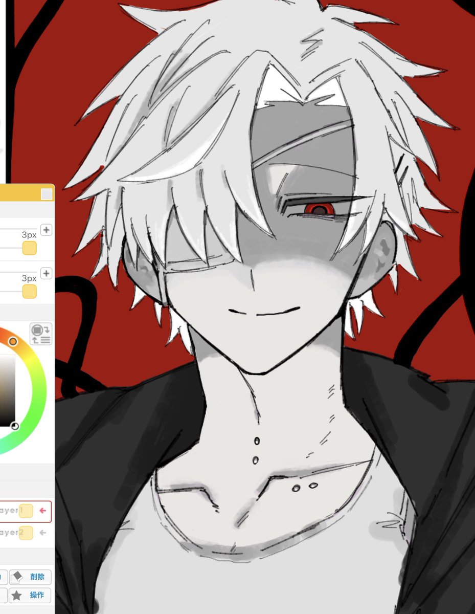 弐 tweet media
