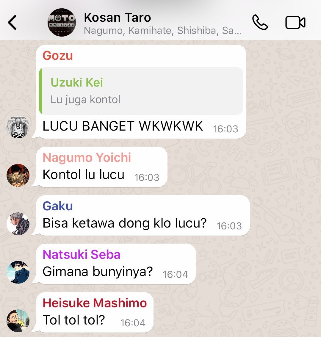 lavieestfleur's tweet photo. Semua karena karaoke
Rumah Sakamoto ep kesekian

A #sakamotodays fanfict local!au

From this                     To this https://t.co/WBHm3cgk33