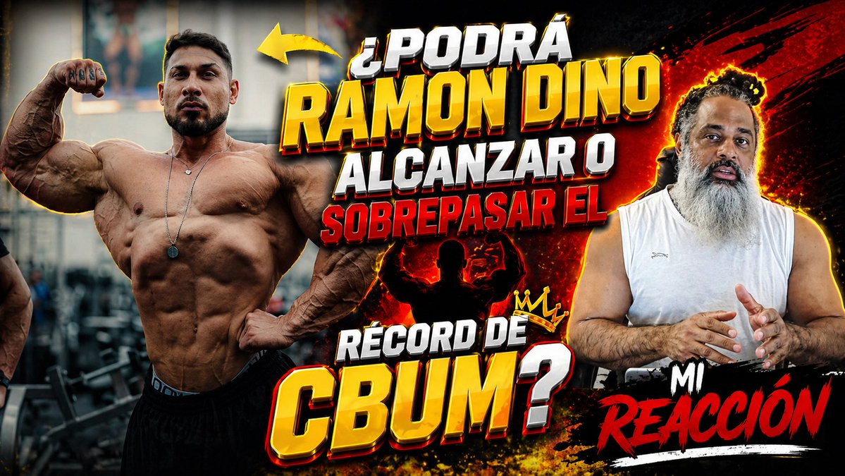 ¿Ramon Dino ALCANZARÁ A Cbum en Mr. Olympia ganados? MI REACCIÓN

youtu.be/82mFDc2QDhw
