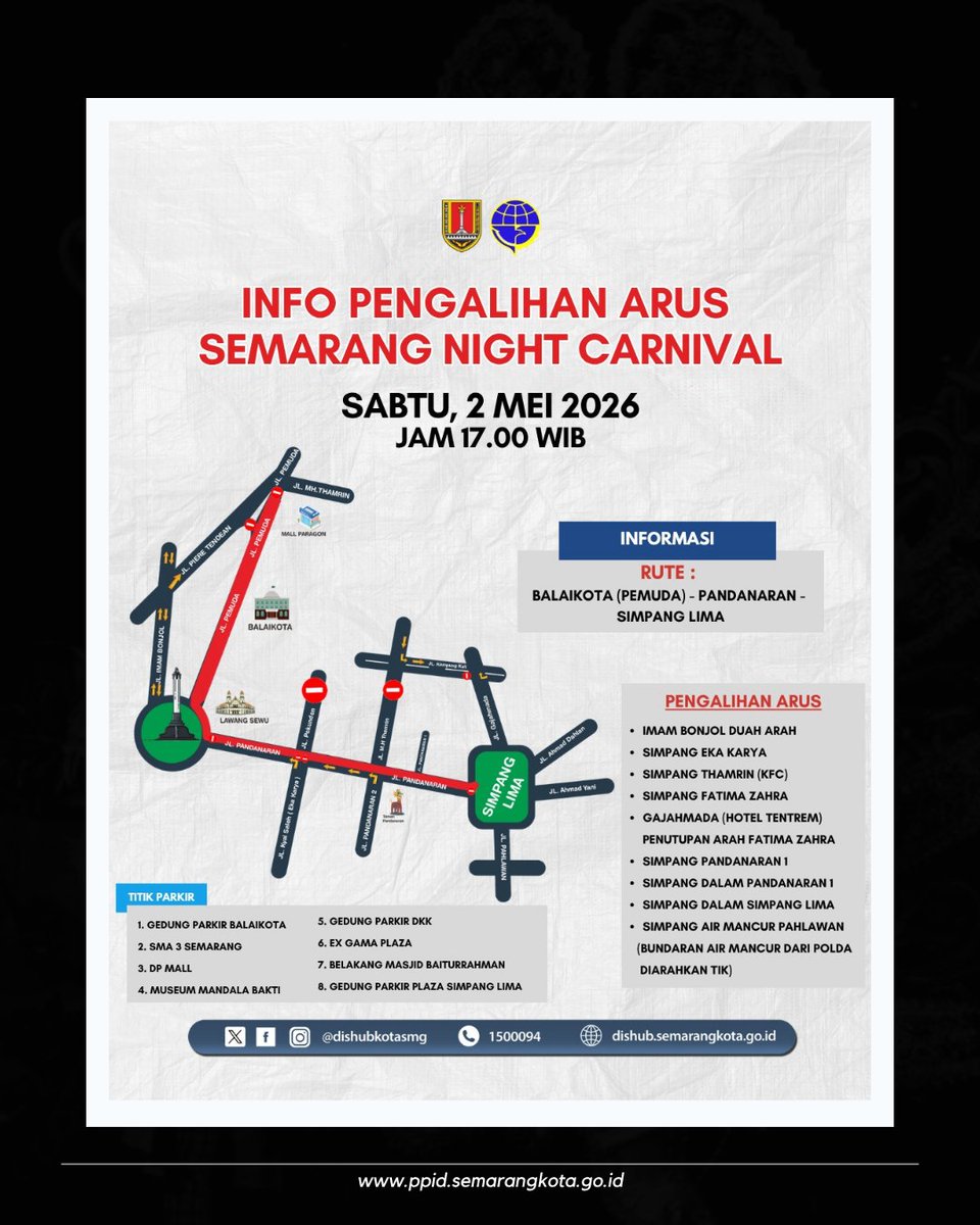 Pusat Pelayanan Informasi Kota Semarang tweet media
