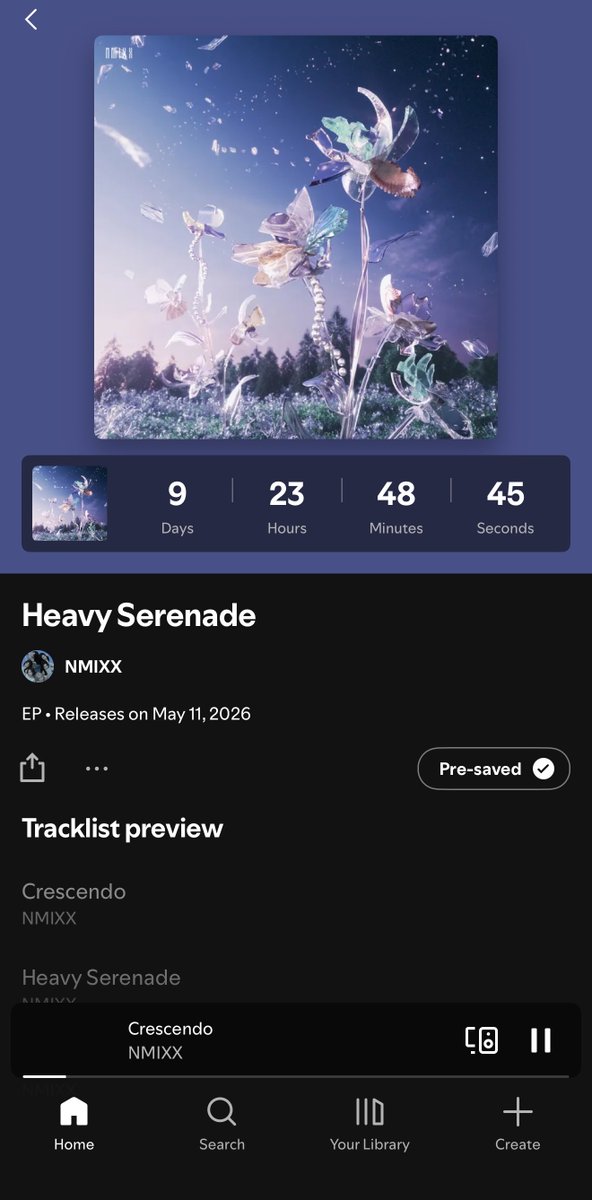 🎼 Pre-Save &amp; Pre-Add &amp; Pre-Order
NMIXX.lnk.to/HeavySerenade

NSWERs, if you still haven't presaved Heavy Serenade, make sure to do it now with all your Spotify accounts! for #NMIXX