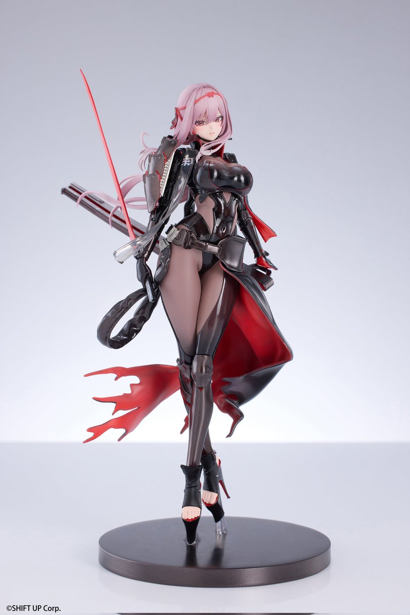 NIKKE 紅蓮 SCARLET 1/7スケール フィギュア　ニケ グッスマ、「勝利の女神：NIKKE」新作フィギュア情報を公開。「紅蓮