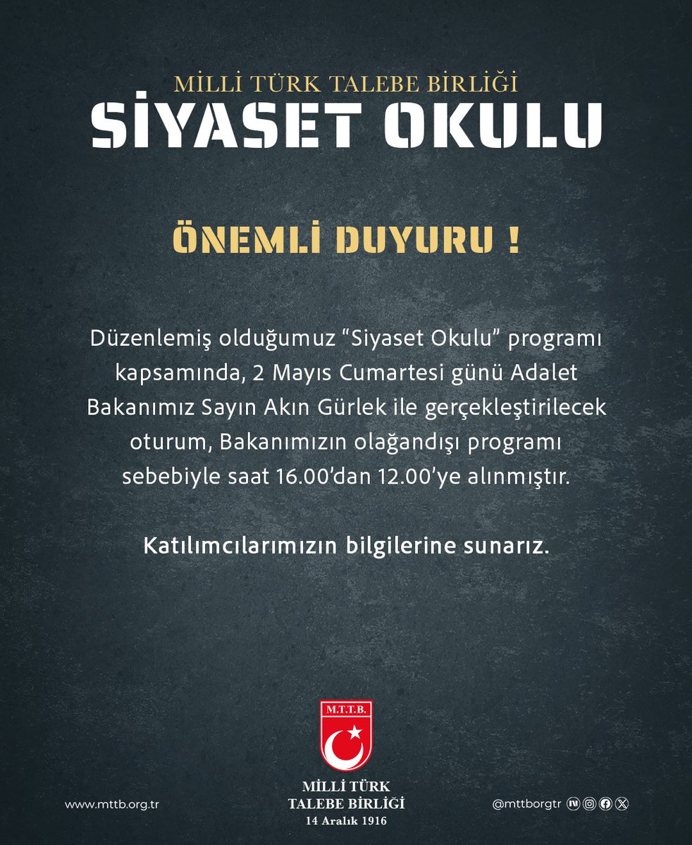 mttborgtr's tweet photo. Önemli Duyuru ! https://t.co/HNTGezO0V5