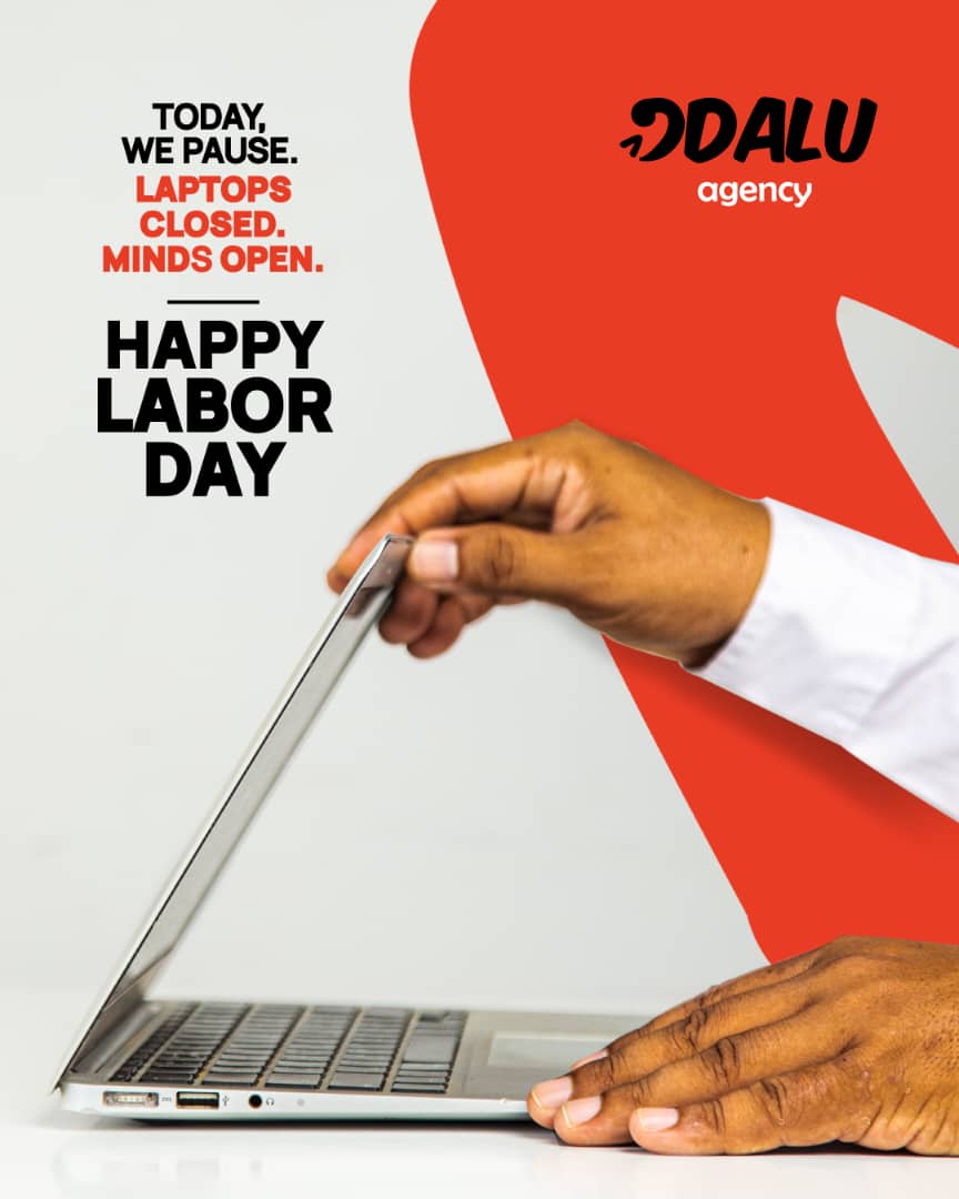 Ddalu_Agency's tweet photo. Celebrating all working hands and minds. We appreciate everyone who puts an idea on the table, team leaders and supervisors, among all private and public workers. Self employed or not...You are the life of the economy. Happy Labor day!!!
#Labourday2026 
#WorkersMatter https://t.co/8EIyUszTAc