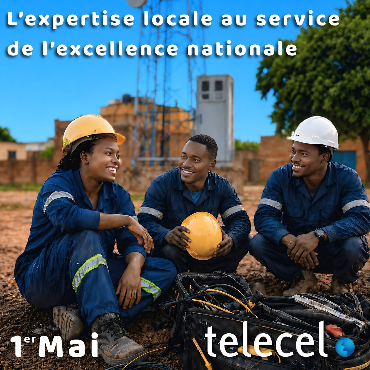 Telecel_Faso's tweet photo. 1er Mai – Bonne Fête du Travail

Aujourd’hui, nous célébrons celles et ceux qui, chaque jour, construisent le Burkina Faso.

💙 Nous sommes fiers des femmes et des hommes engagés, dont l’expertise locale contribue à l’excellence nationale. https://t.co/q66mrGsdvI