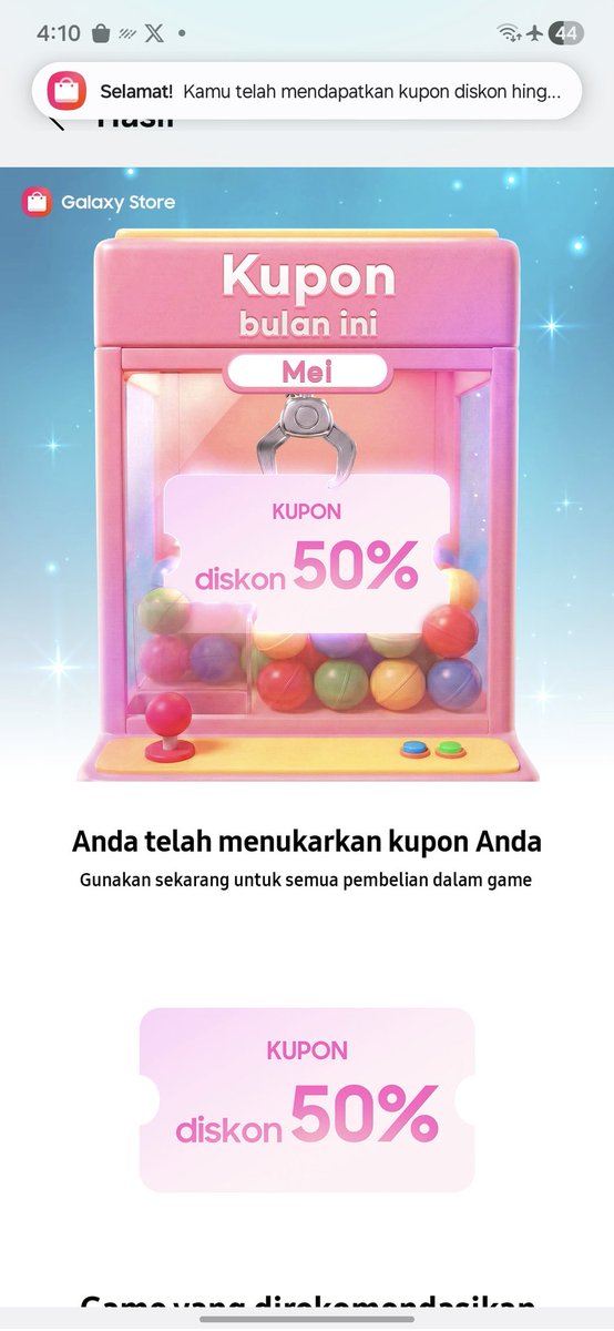 xxapiree's tweet photo. wts voucher diskon 50% buat robux roblox ajaa yaa, ready 2 akun samsung store fee 10k ajalahh
ntar cara belinya ku log in pake usn ps (tidak menerima yg pake 2 verif cuz susah atau ga pake email bisa takpe) no musang musang king ya gess, aku jual larena ga kepake sayang aja, dm! https://t.co/RVwVj0FOdR