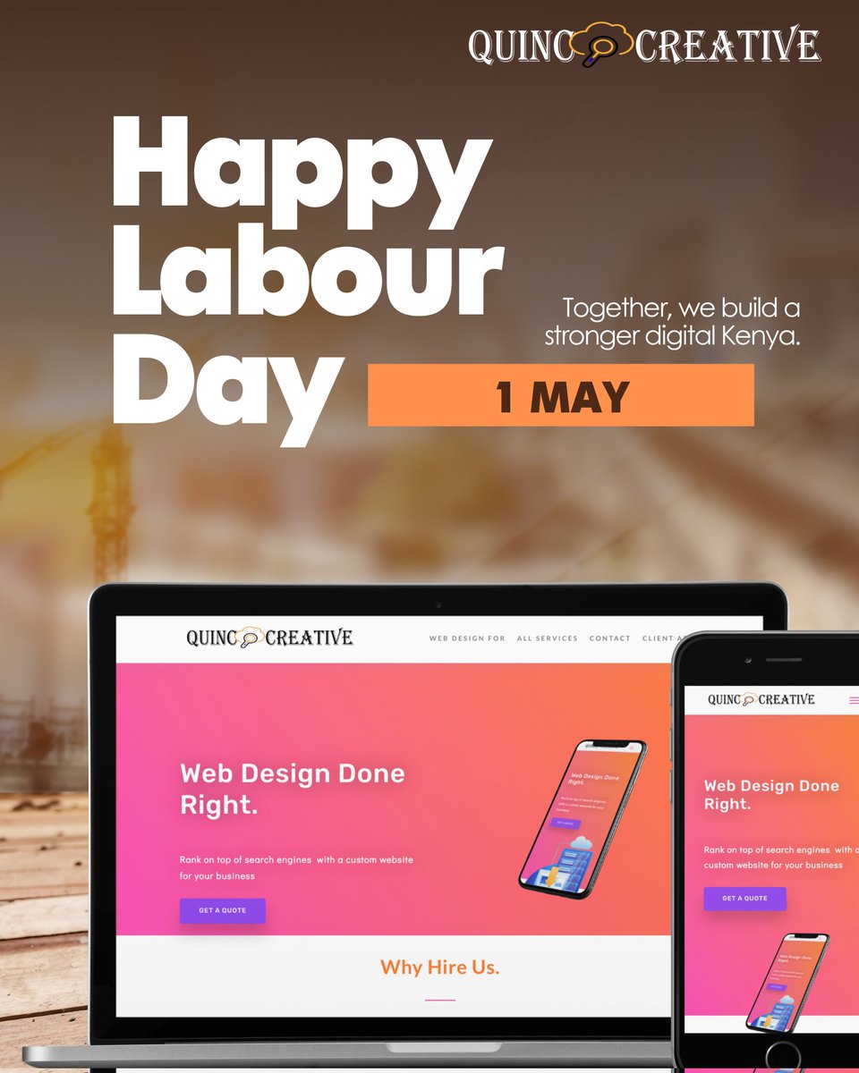 info_quincyke's tweet photo. Happy Labour Day from us!

A dedication to all the incredible entrepreneurs, innovators, and workers across Kenya! 

Your hustle inspires us. 

We celebrate your hard work and may your digital tools empower your journey.

#LabourDay #Kenya #Digital https://t.co/nqqMe80xUS