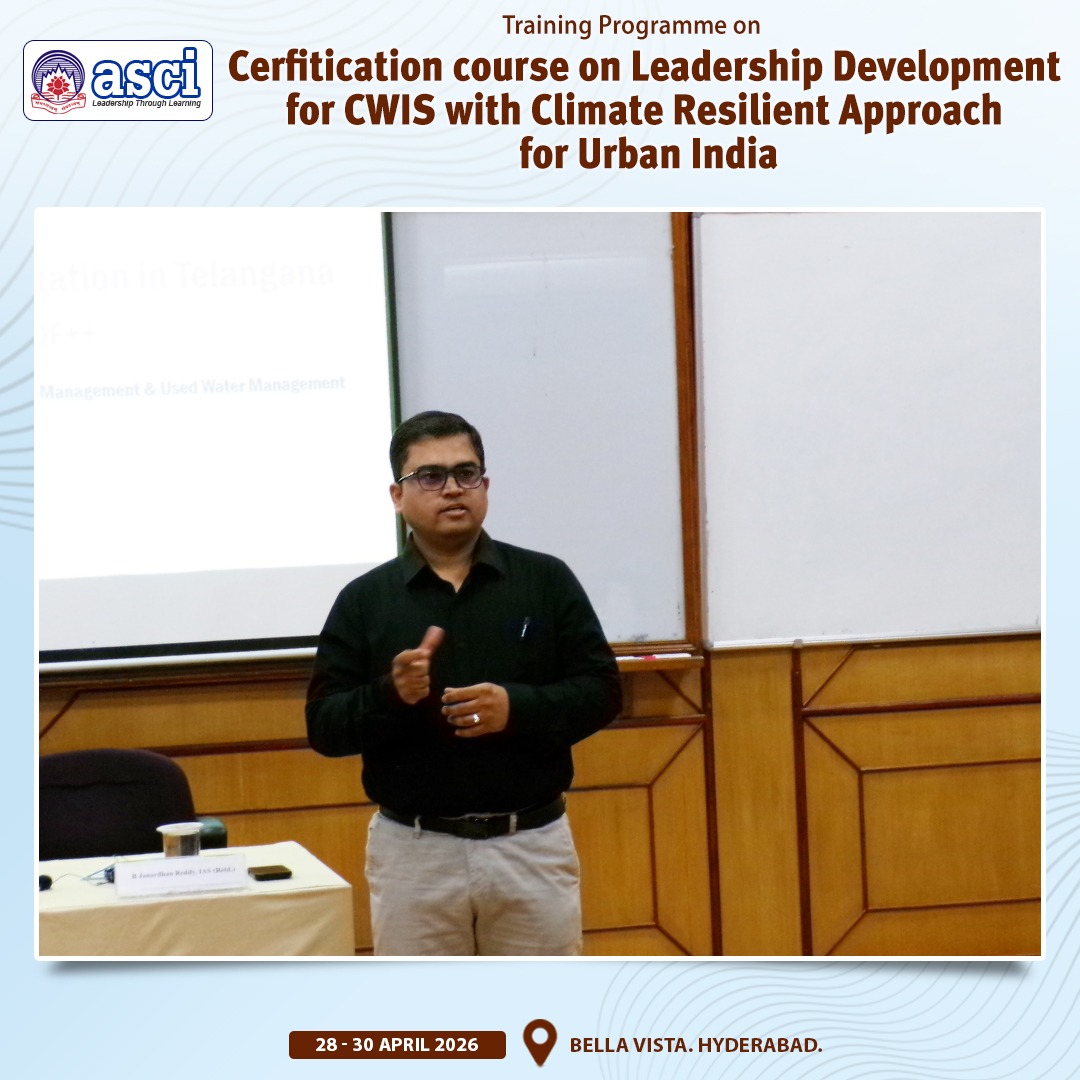 ASCIMEDIA's tweet photo. ASCI, Hyderabad, kicked off the Sanitour Workshop &amp; Exposure Visit Programme under the CWIS Online Course, following online sessions held every Tuesday and Friday. The programme includes field exposure visits in Hyderabad &amp; Warangal on urban sanitation. https://t.co/Uu87OQa8ER
