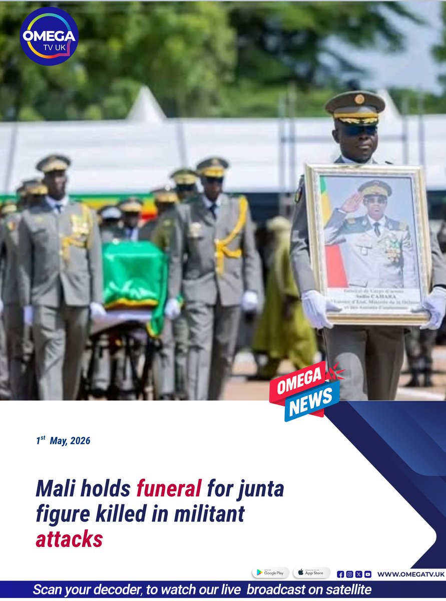 Mali held a televised state funeral for former defence minister General Sadio Camara following his death in coordinated militant attacks that shook the country’s military leadership.
#Mali #SadioCamara #BreakingNews #AfricaNews #Russia