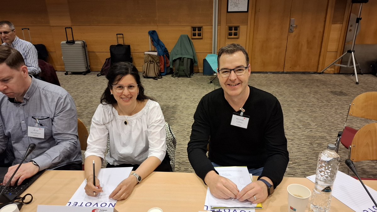 ESS_Ireland's tweet image. Busy at work — the European Social Survey Ireland delegation (Sarah Carol and Micheál Collinss) at the 27th ESS National Coordinators meeting in Athens last week. #ESS #Survey #researchireland