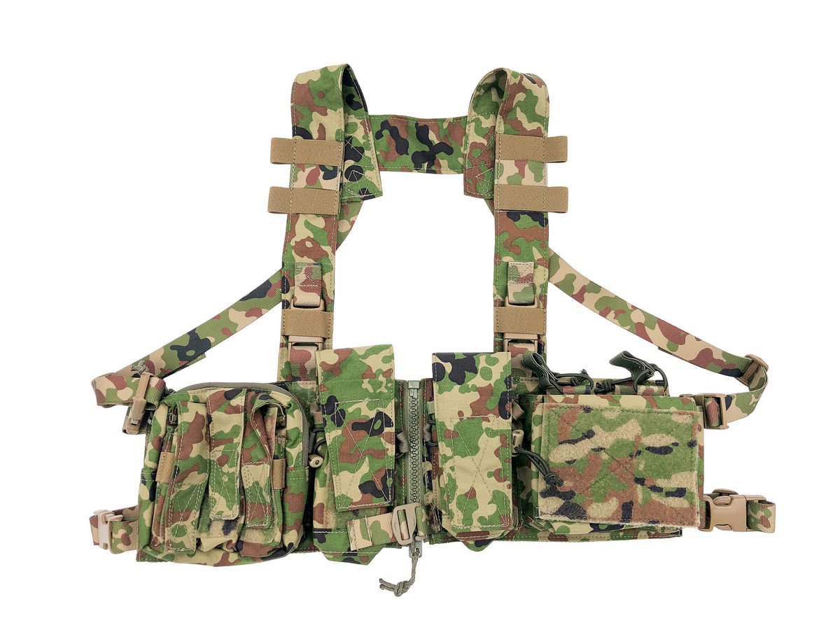 TAYLOR&STONER TS Split Front Chest Rig（陸自迷彩）が再入荷しました