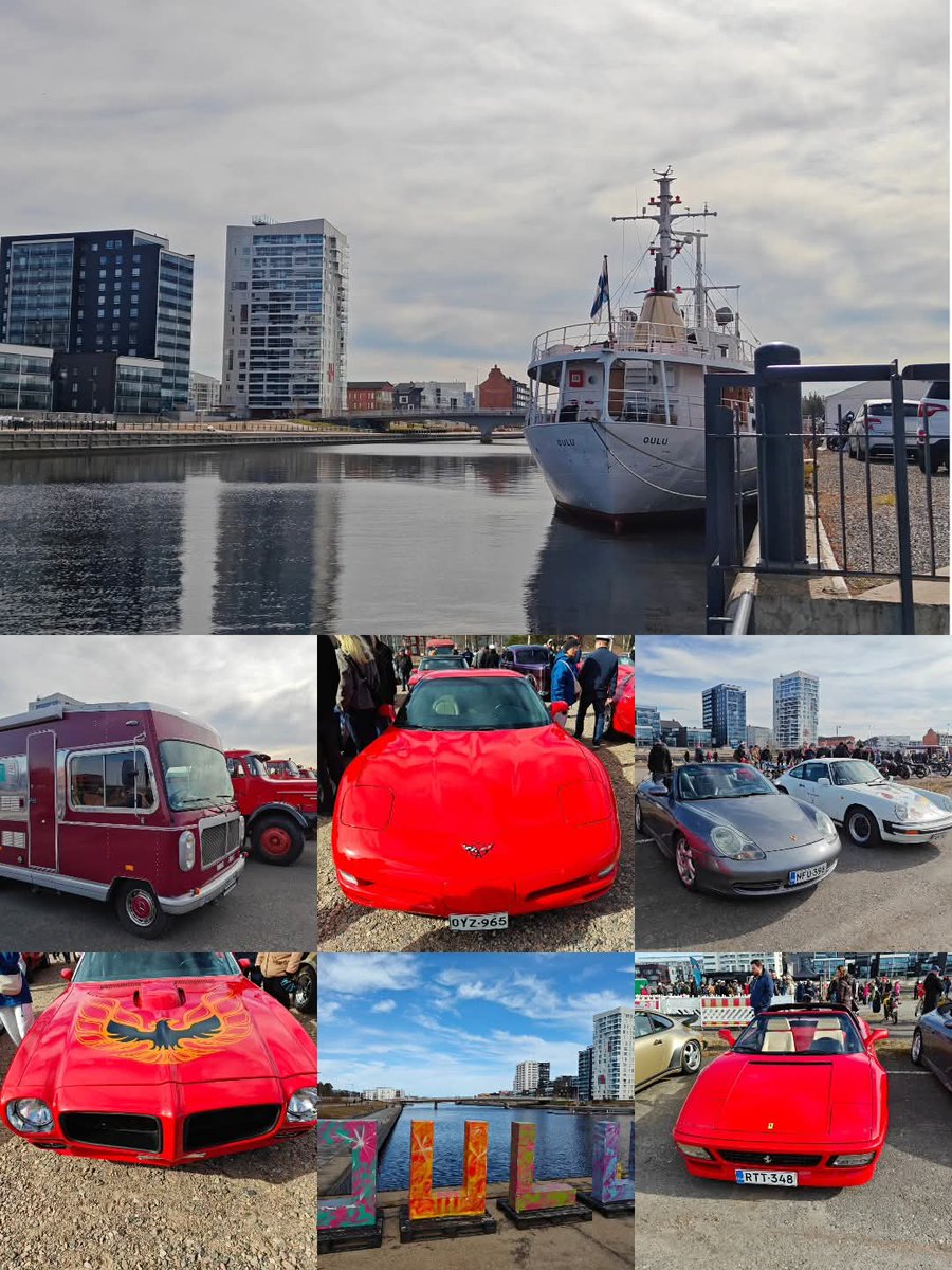 thememma's tweet image. Vappupäivänä 😎☀️🏍️🛻 #vappu2026 #Oulu #Oululaiva 🛳️