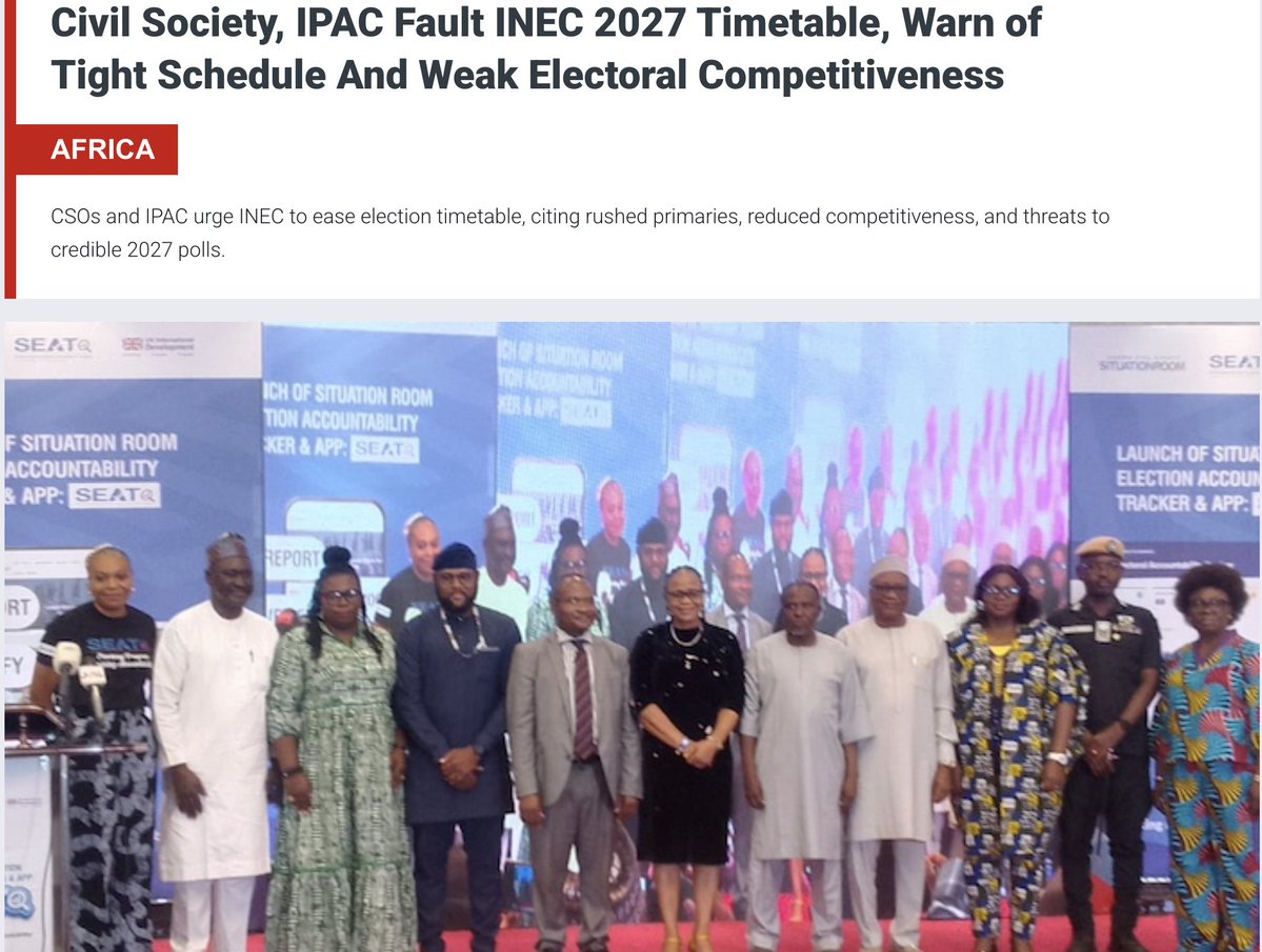 Nigeria Civil Society Situation Room tweet media