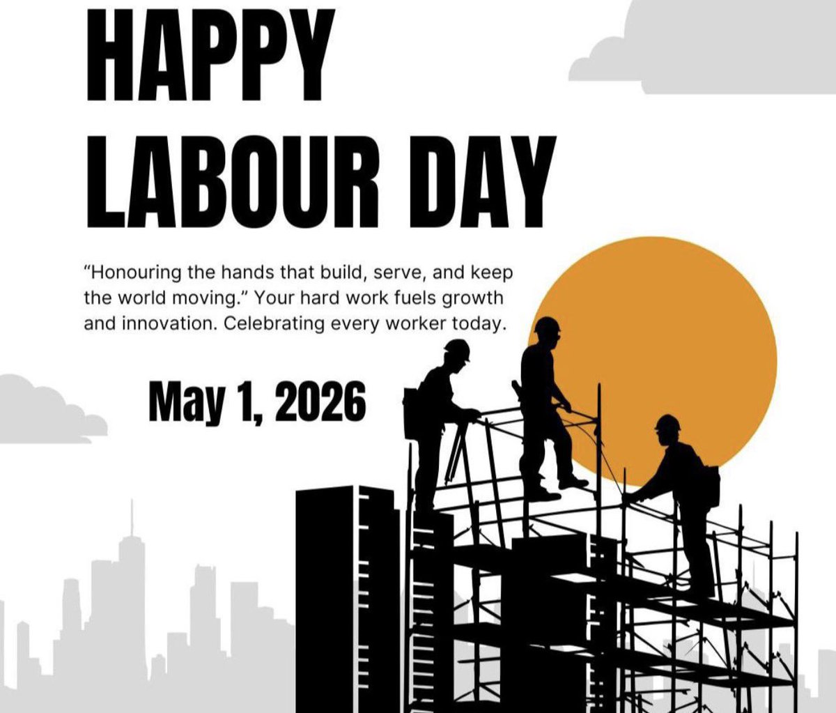 Iam_Mudasir1's tweet image. #HappyLaborDay! May Allah bless all your efforts, accept your struggles, and fill your life with ease, success, and happiness. Your hard work truly matters.
Big respect to all laborers. #1stMayLaborDay 2026 
#Hero