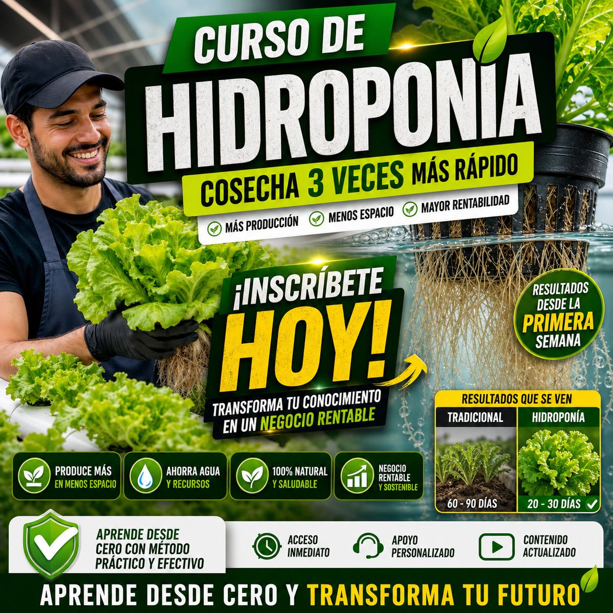 menchoemprende's tweet photo. ¿Te gustaría producir tus propios alimentos hasta 3 veces más rápido?
Aprende hidroponía desde cero y empieza a cultivar sin tierra, fácil y práctico.
Inscríbete hoy y da el primer paso 👇
https://t.co/EDsLg8J5LX 
#hidroponia #emprender #cultivo #paraguay #negocio #fypシ゚viral https://t.co/RjshXhAOAG